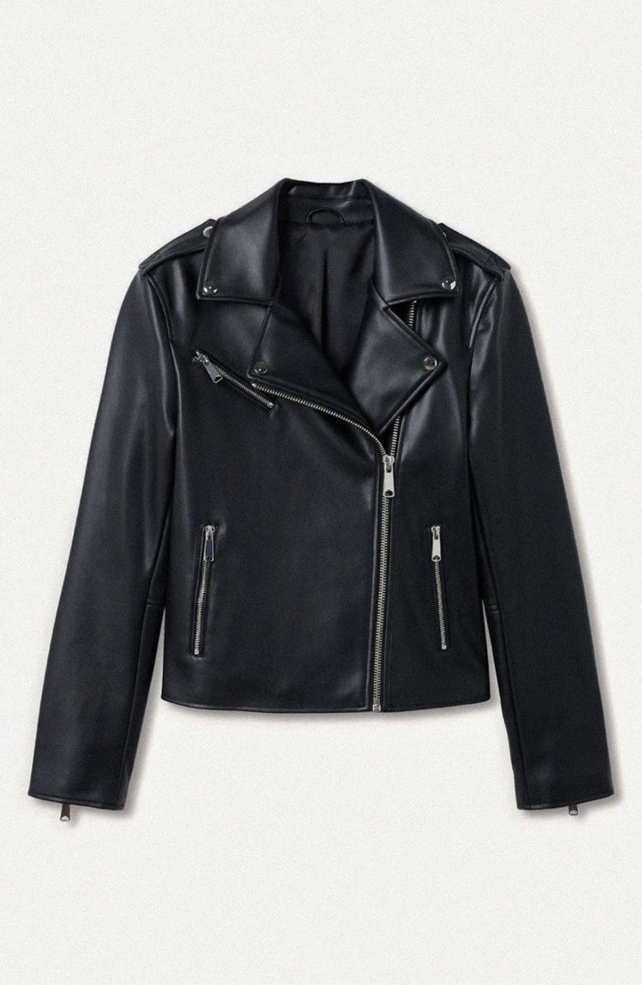 Sweet Peas Handcrafted ' Moto' 100% Leather Jacket